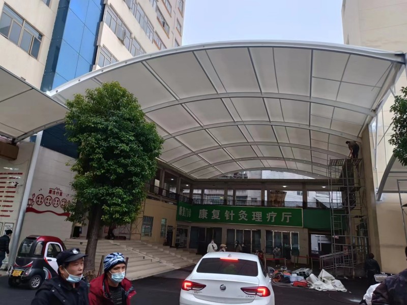 小区电动车膜结构车棚定制，2026正规德清县膜结构厂家推荐-1